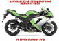 Preview: EV-R Grün für Kawasaki ZX-6R 2007-2008